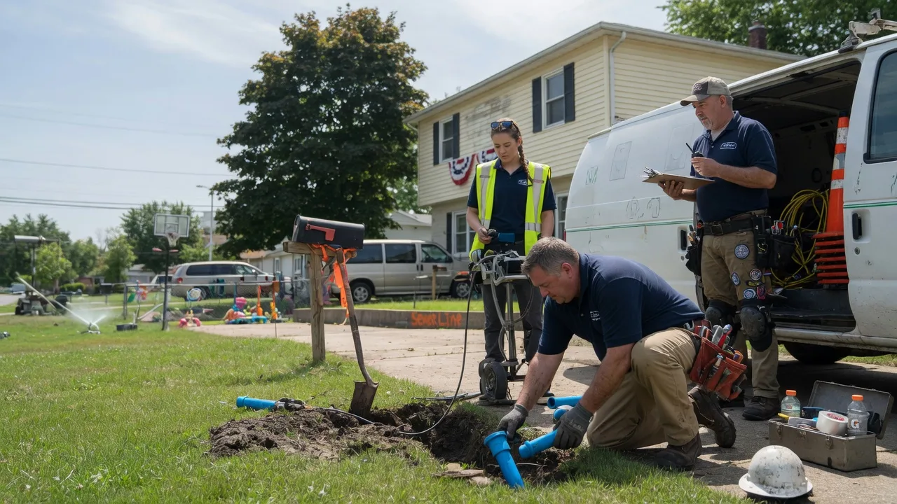 Slab Leak Repair in South Range, WI near me